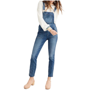 Madewell Women's Blue Denim Overalls Size Small